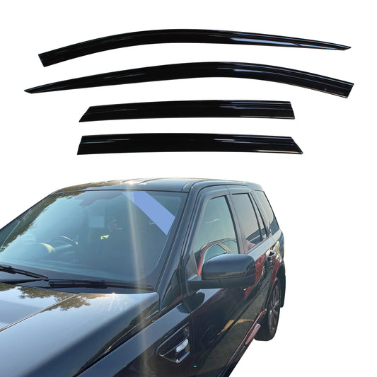 Auto Clover Wind Deflectors Set for Land Rover Freelander 2 2007 - 2015 (4 pcs)