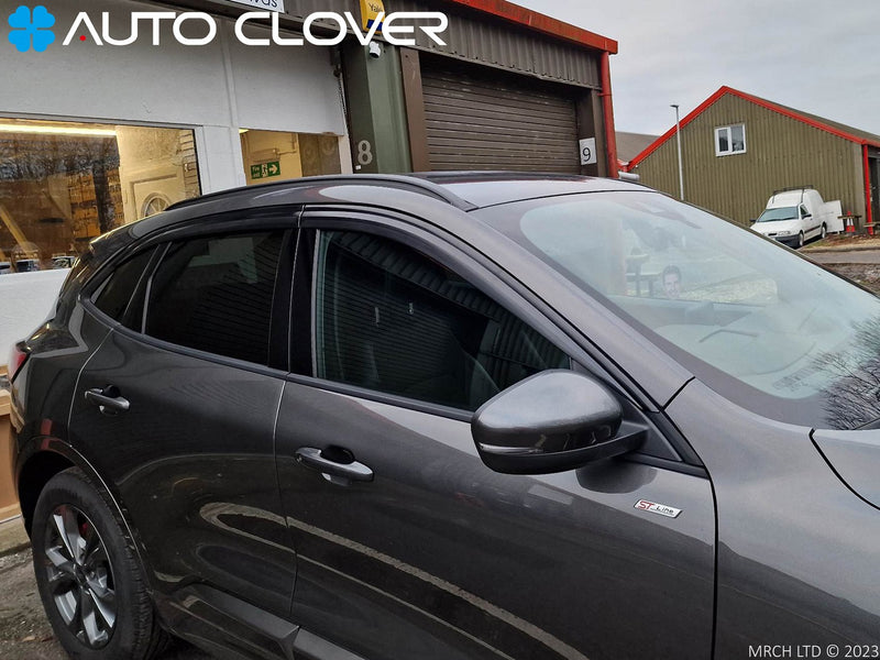 Auto Clover Wind Deflectors Set for Ford Kuga MK3 2019+ (6 pieces)
