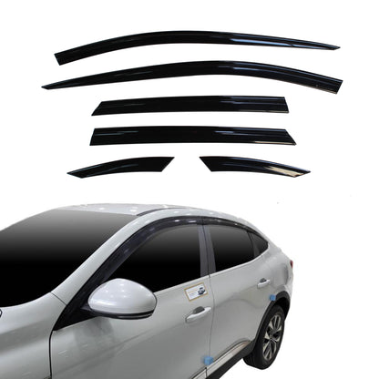 Auto Clover Wind Deflectors Set for Renault Arkana 2020+ (6 pieces)