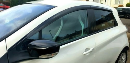 Auto Clover Wind Deflectors Set for Renault Zoe 2012+ (4 pieces)