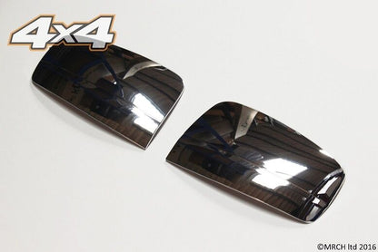 Auto Clover Chrome Wing Door Mirror Cover Trim Set for Kia Sorento 2003 - 2009