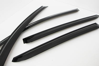 Auto Clover Wind Deflectors Set for Hyundai Santa Fe 2001 - 2006 (4 pieces)