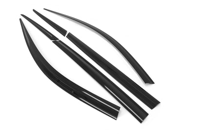 Auto Clover Wind Deflectors Set for Hyundai Santa Fe 2013 - 2018 (6 pieces)