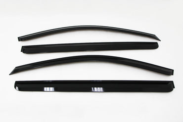Auto Clover Wind Deflectors Set for Kia Rio 2010 - 2011 (4 pieces)
