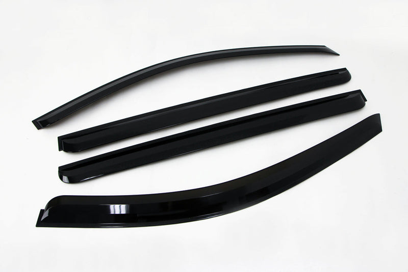 Auto Clover Wind Deflectors Set for Kia Rio 2010 - 2011 (4 pieces)