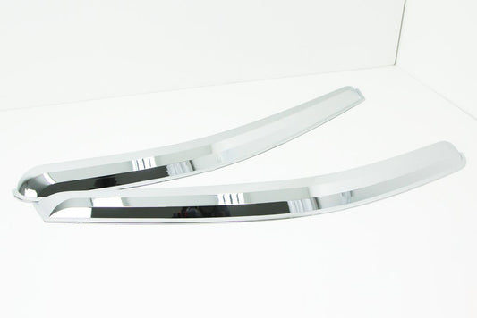 Auto Clover Chrome Wind Deflectors Set for Renault Trafic 2015+ MK3 (2 pcs)