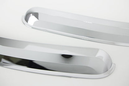 Auto Clover Chrome Wind Deflectors Set for Nissan NV300 / Primastar 2015+ 2 pcs
