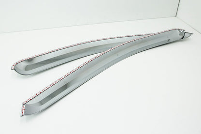 Auto Clover Chrome Wind Deflectors Set for Renault Trafic 2015+ MK3 (2 pcs)