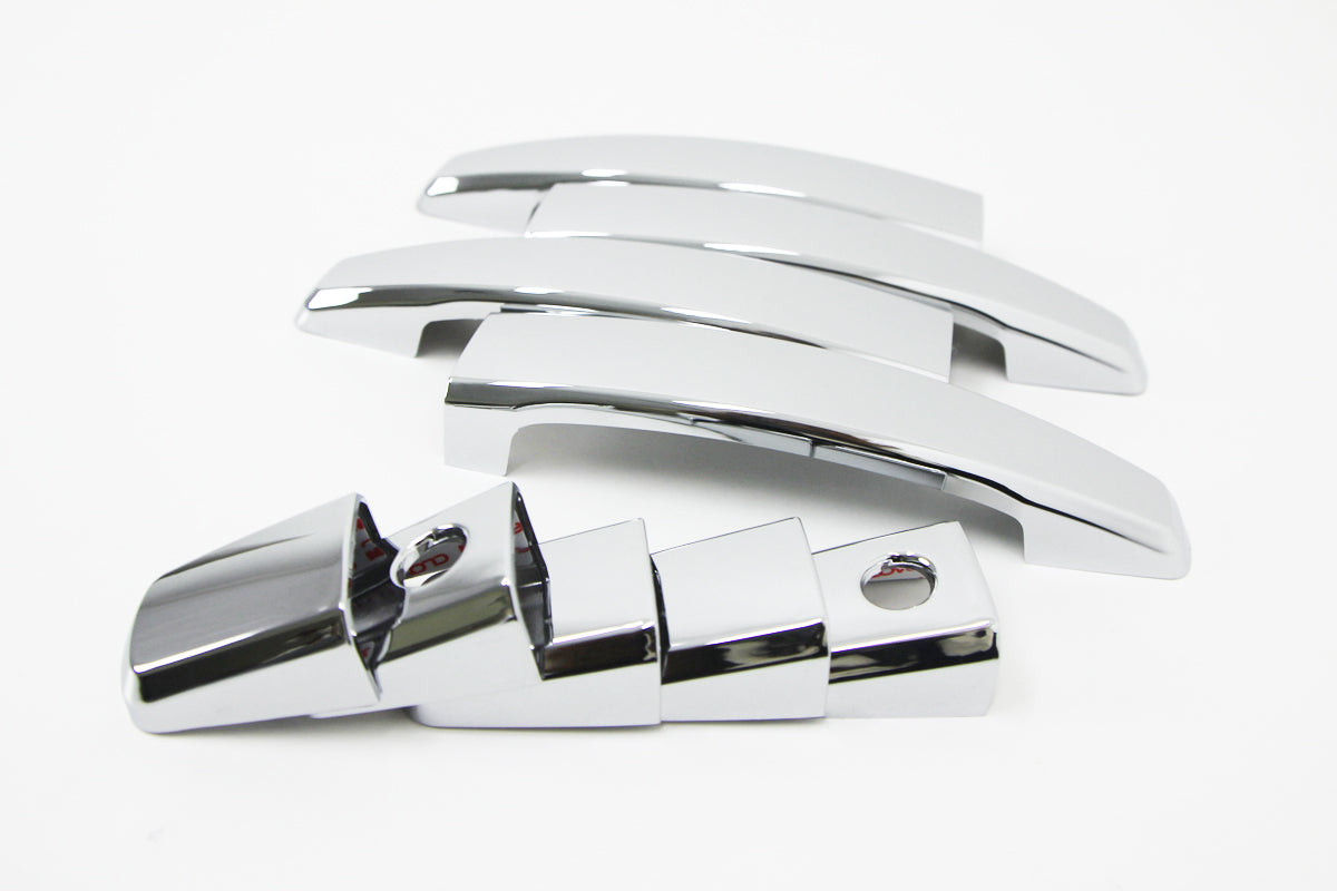 Auto Clover Chrome Exterior Door Handle Covers Trim Set for Chevrolet Orlando