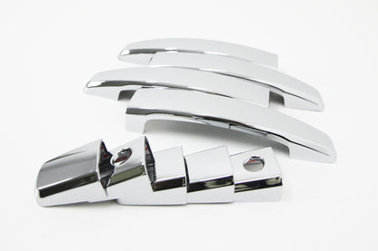 Auto Clover Chrome Exterior Door Handle Covers Trim Set for Chevrolet Orlando
