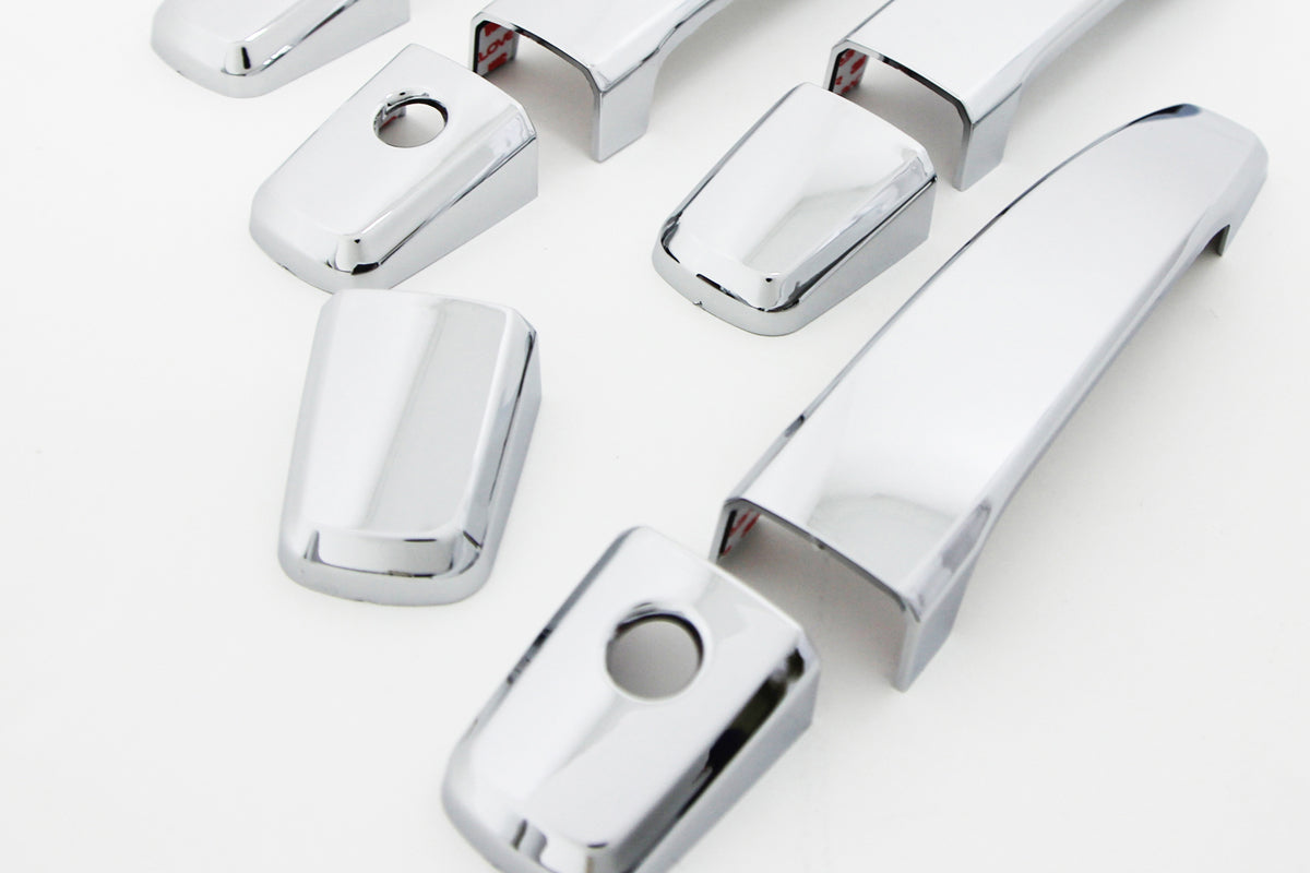 Auto Clover Chrome Exterior Door Handle Covers Trim Set for Chevrolet Orlando