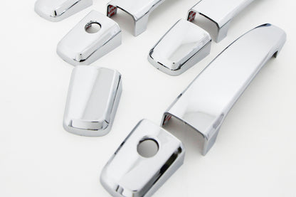 Auto Clover Chrome Exterior Door Handle Covers Trim Set for Chevrolet Orlando