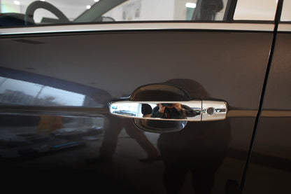 Auto Clover Chrome Exterior Door Handle Covers Trim Set for Chevrolet Orlando