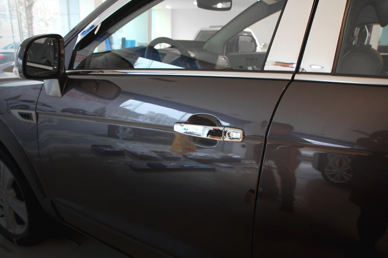 Auto Clover Chrome Door Handle Covers Trim Set for Vauxhall Opel Antara 2007+