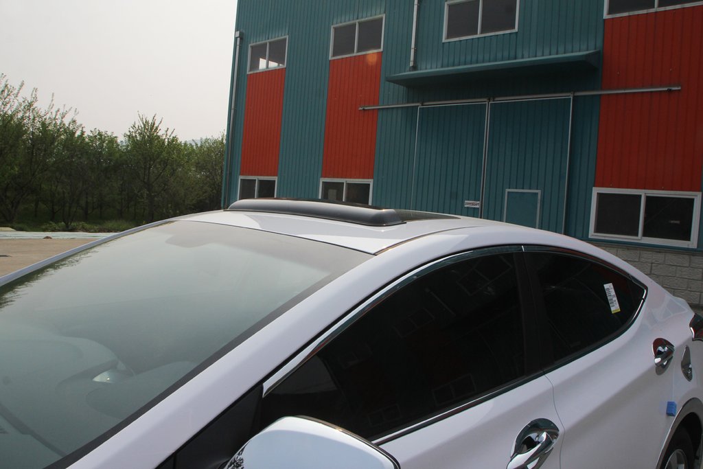 Auto Clover Universal Sunroof Wind Deflector Rain Guard Spoiler - Large 93cm