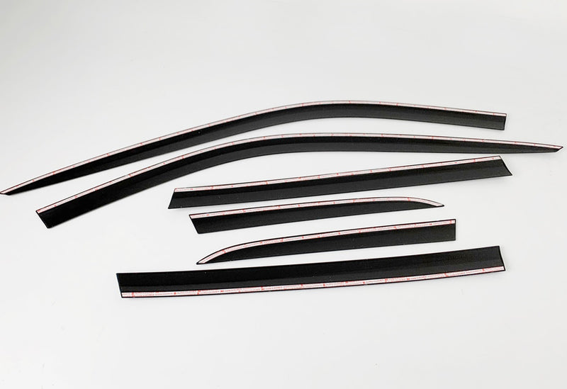 Auto Clover Premium Wind Deflectors Set For Volvo XC90 2015 6 Pieces