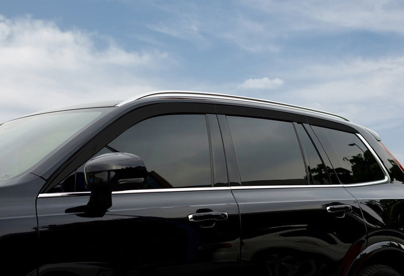 Auto Clover Premium Wind Deflectors Set for Volvo XC90 2015+ (6 pieces)