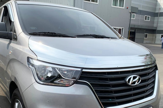 Auto Clover Chrome Bonnet Guard Protector for Hyundai i800 / iLoad 2018+