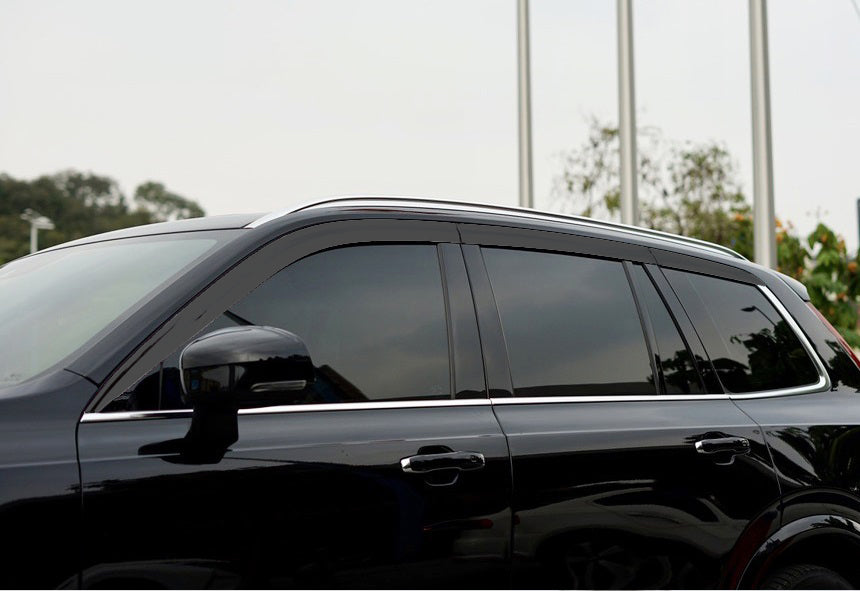 Auto Clover Premium Wind Deflectors Set for Volvo XC90 2015+ (6 pieces)