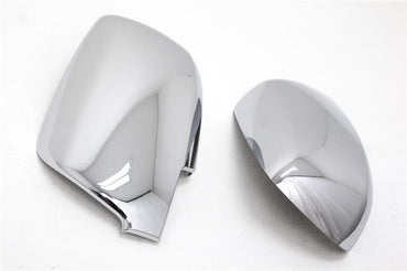 Auto Clover Chrome Wing Mirror Cover Trim for Kia Sorento 2010 - 2012 NON LED