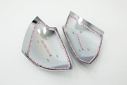 Auto Clover Chrome Wing Mirror Trim Set for Renault Megane 2008 – 2016