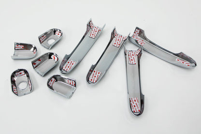 Auto Clover Chrome Exterior Door Handle Covers Trim for Kia Sorento 2010 - 2014