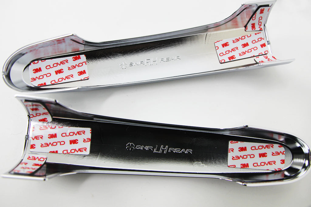Auto Clover Chrome Exterior Door Handle Covers Trim for Kia Sorento 2010 - 2014