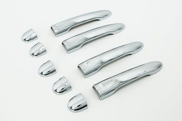 Auto Clover Chrome Door Handle Cover Trim Set for Renault Megane 2008 - 2016