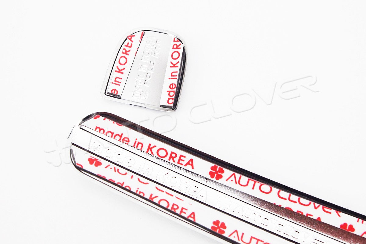 Auto Clover Chrome Door Handle Trim for Seat Ibiza MK 4 Polo MK 5 Skoda Fabia