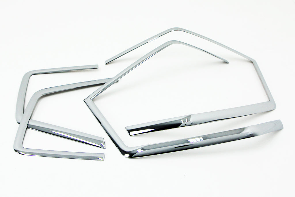 Auto Clover Chrome Tail Light Surrounds Trim Set for Chevrolet Orlando