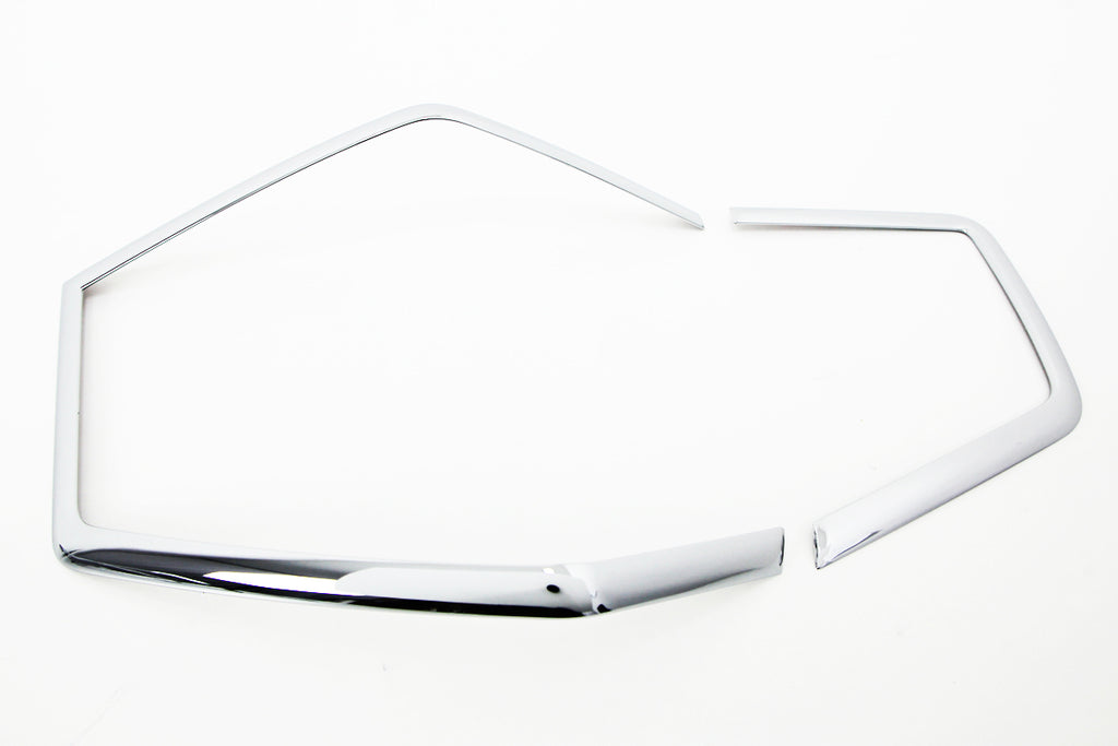 Auto Clover Chrome Tail Light Surrounds Trim Set for Chevrolet Orlando