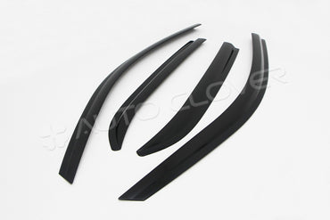 Auto Clover Wind Deflectors Set for Daewoo Matiz 1998 - 2004 (4 pieces)