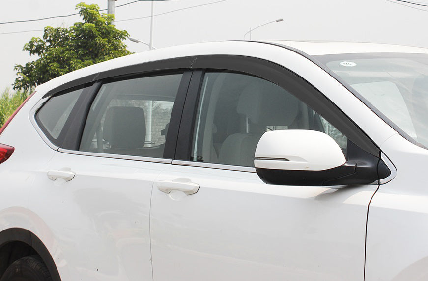 Auto Clover Wind Deflectors Set for Honda CRV 2018 - 2023 (6 pieces)