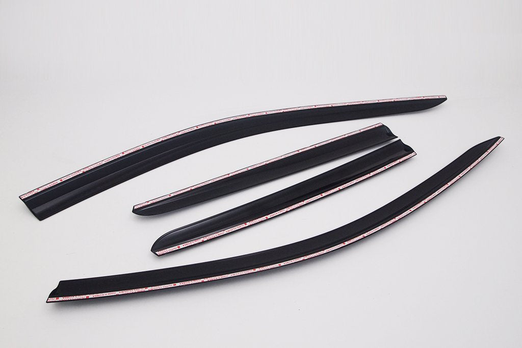 Auto Clover Wind Deflectors Set for Vauxhall Opel Corsa D / E 2006 - 2019 5 Door