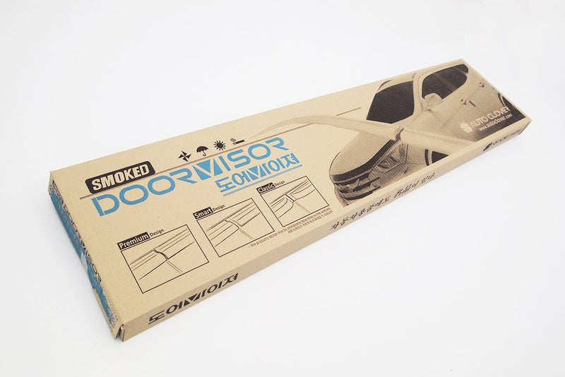 Auto Clover Wind Deflectors Set for Hyundai Ioniq 5 2021+ (4 pieces)