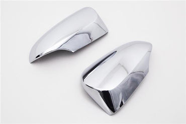 Auto Clover Chrome Wing Mirror Cover Trim Set for Toyota Yaris 2012 - 2019