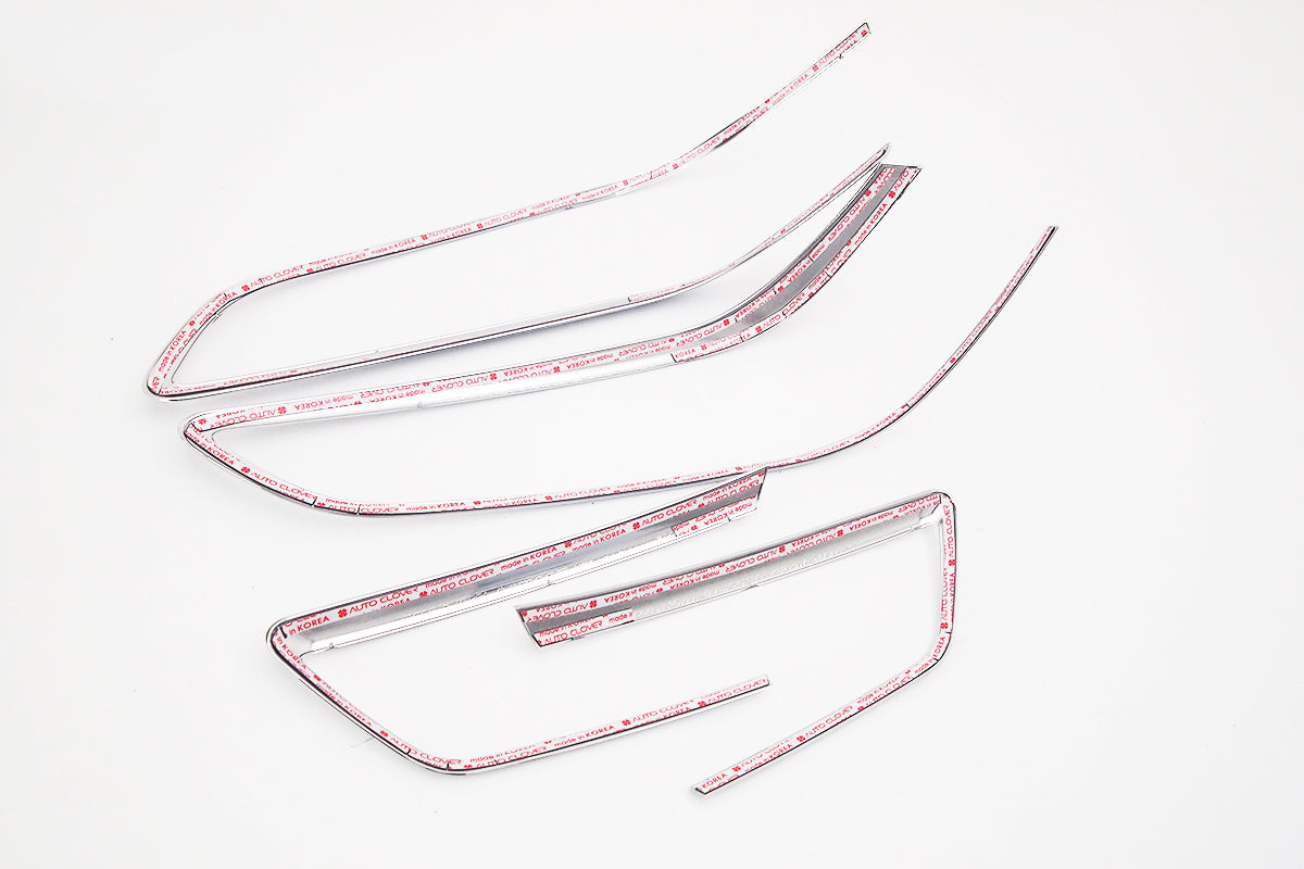 Auto Clover Chrome Tail Light Cover Trim Set for Kia Optima 2016+