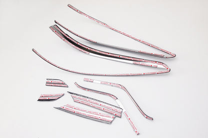 Auto Clover Chrome Tail Light Trim Set for Kia Sportage 2016 - 2021