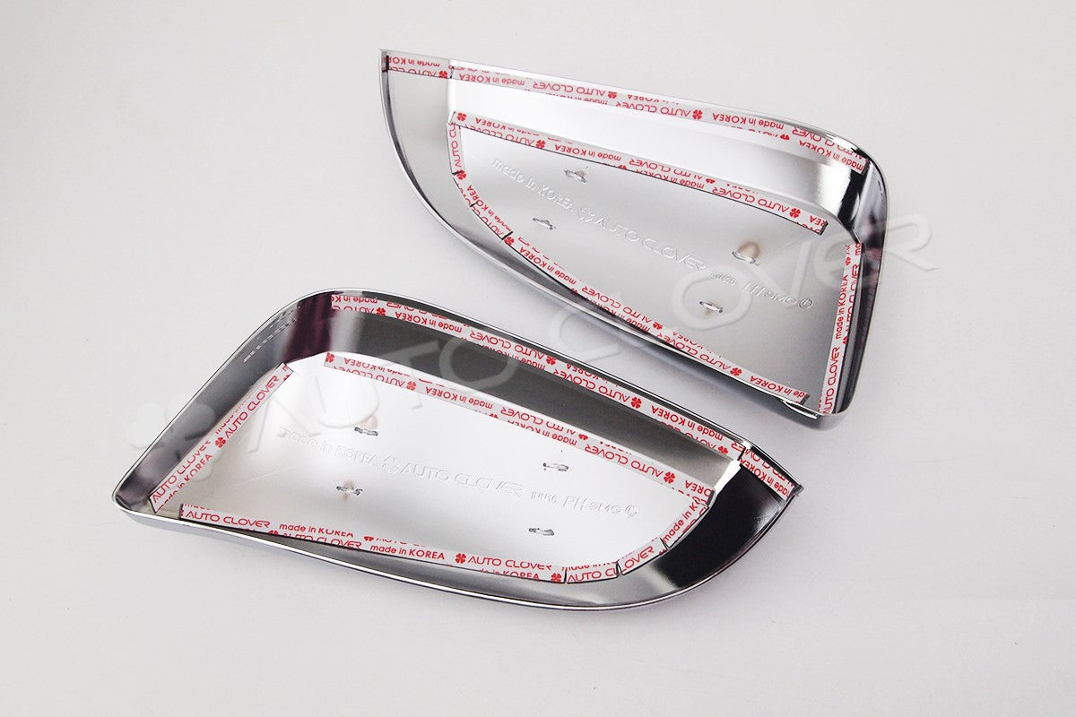 Auto Clover Chrome Wing Mirror Trim Set for Toyota Rav 4 2013 - 2018