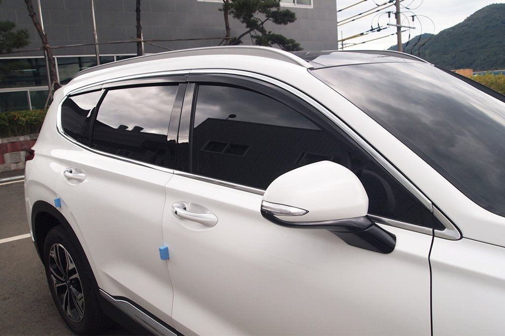 Auto Clover Luxury Wind Deflectors Set for Hyundai Santa Fe 2019 - 2023