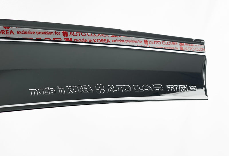 Auto Clover Chrome Wind Deflectors Set for Mazda CX-3 2015+ (6 pieces)
