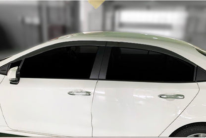 Auto Clover Wind Deflectors Set for Toyota Corolla Saloon 2019+ (4 pieces)