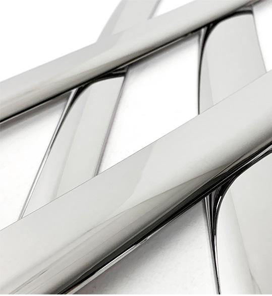 Auto Clover Chrome Wind Deflectors Set for Tesla Model 3 2017+ (4 pieces)
