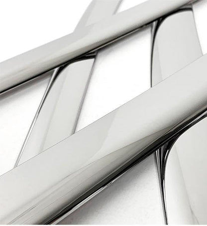 Auto Clover Chrome Wind Deflectors Set for Tesla Model 3 2017+ (4 pieces)