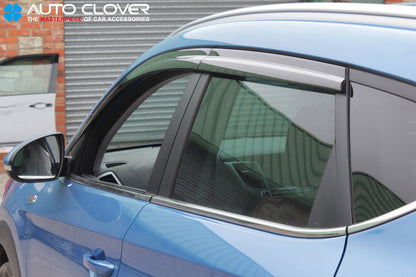 Auto Clover Wind Deflectors Set for Hyundai Tucson 2015 - 2020 (4 pieces)