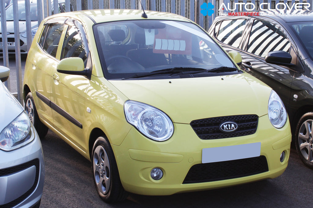 Auto Clover Wind Deflectors Set for Kia Picanto 2010 - 2011 (4 pieces)