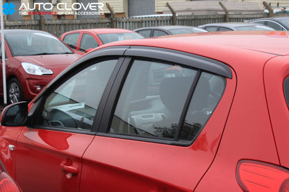 Auto Clover Wind Deflectors Set for Hyundai i20 2008 - 2014  (4 pieces)