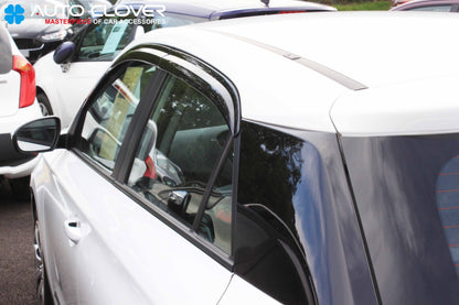 Auto Clover Wind Deflectors Set for Hyundai i20 2015 - 2019 (4 pieces)