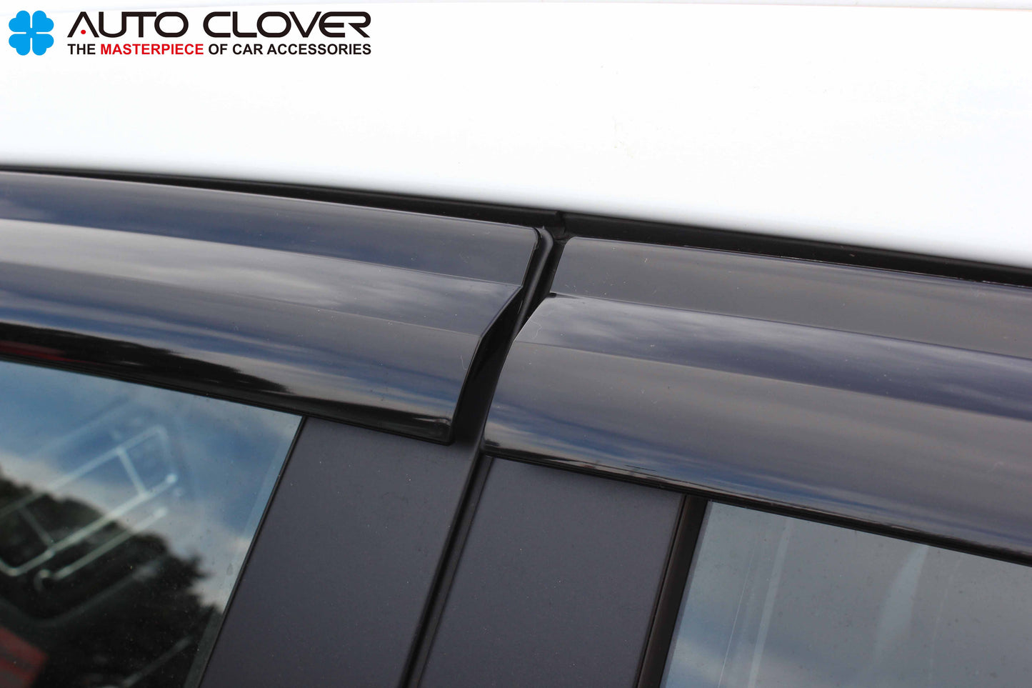 Auto Clover Wind Deflectors Set for Hyundai i20 2015 - 2019 (4 pieces)