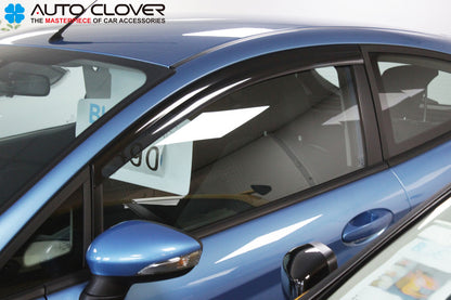 Auto Clover Wind Deflectors Set for Ford Fiesta MK7 2009 - 2017 3 Door (2 piece)